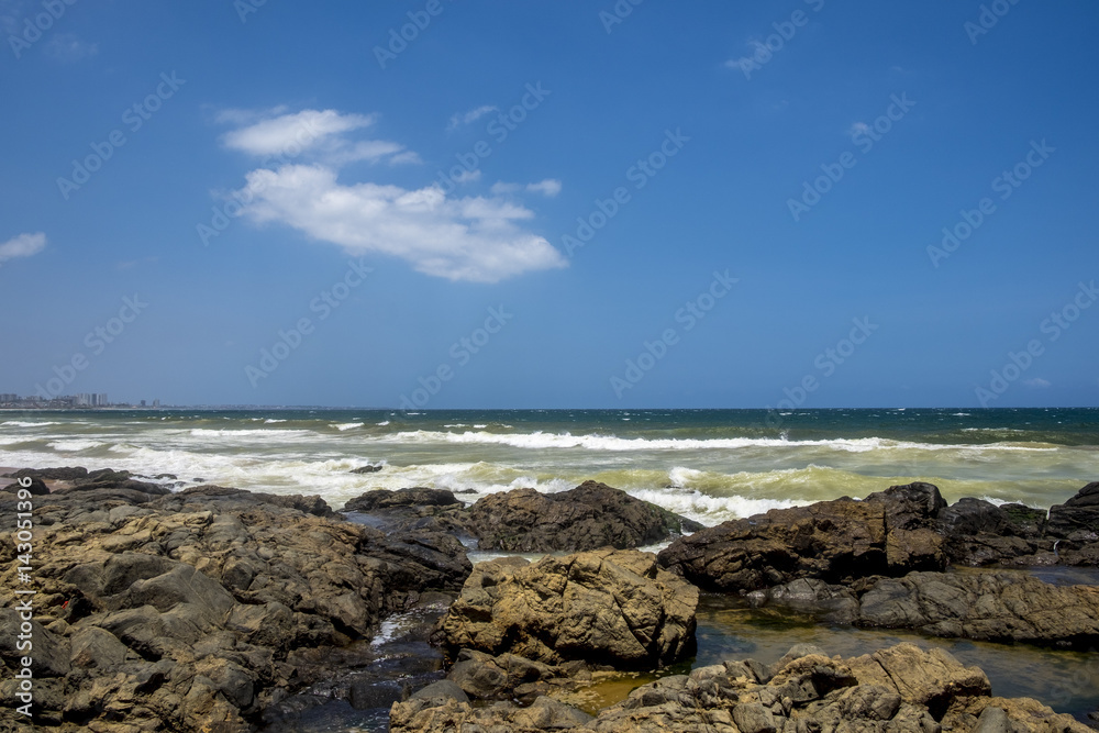 Beach in Salvador Bahia Brazil