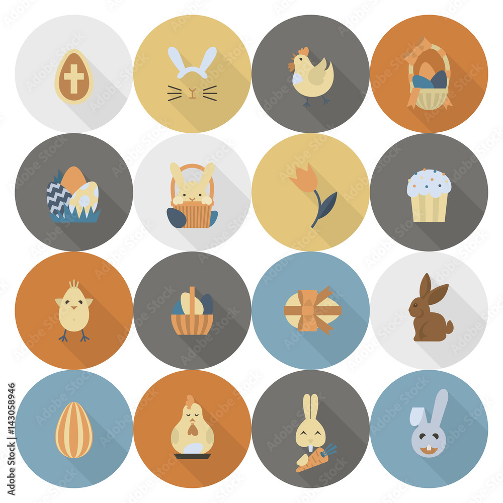 Celebration Easter Icons