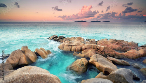 zauberhaftes Licht am Strand - Seychellenurlaub