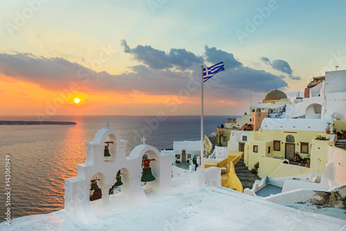 Santorini is an island in the southern Aegean Sea