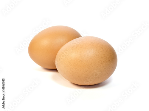 Eggs isolated on White Background