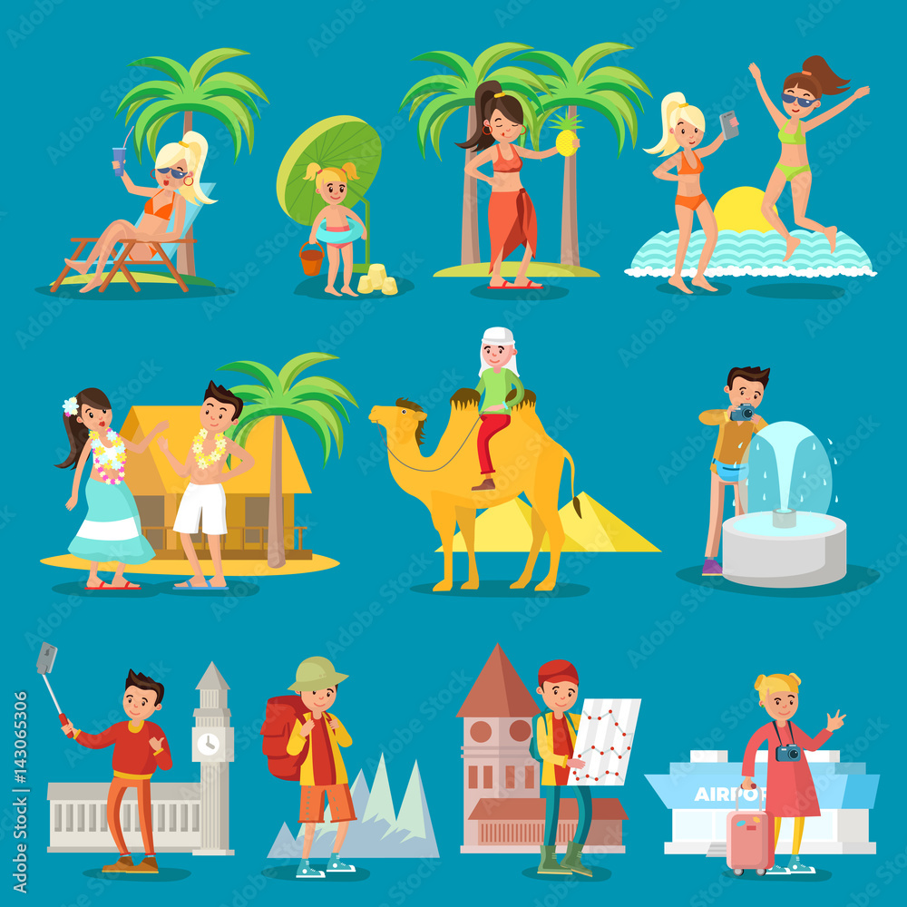 Traveling People Set Traveling People Set