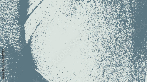 Grunge texture blue background. Vector illustration. Aged abstract surface.