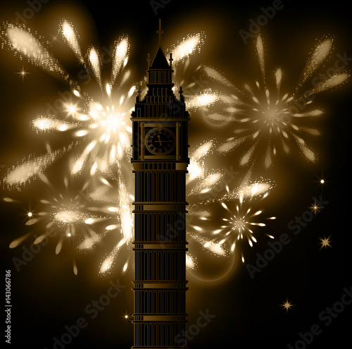Big Ben vector