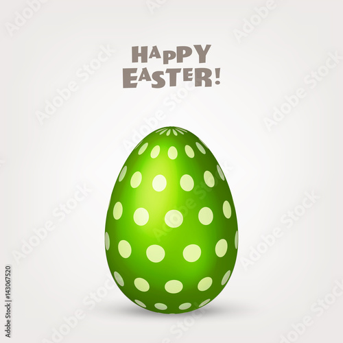 Easter egg. Spring. Holidays in April. Gift. Seasonal celebration.