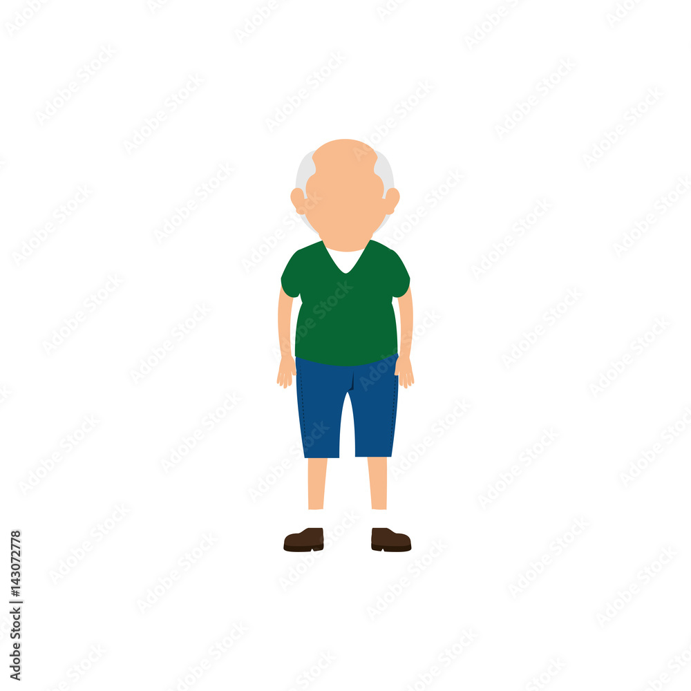 grandfather avatar character icon vector illustration design grandfather avatar character icon vector illustration design