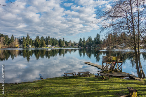 Mirror Lake Reflection 3 photo