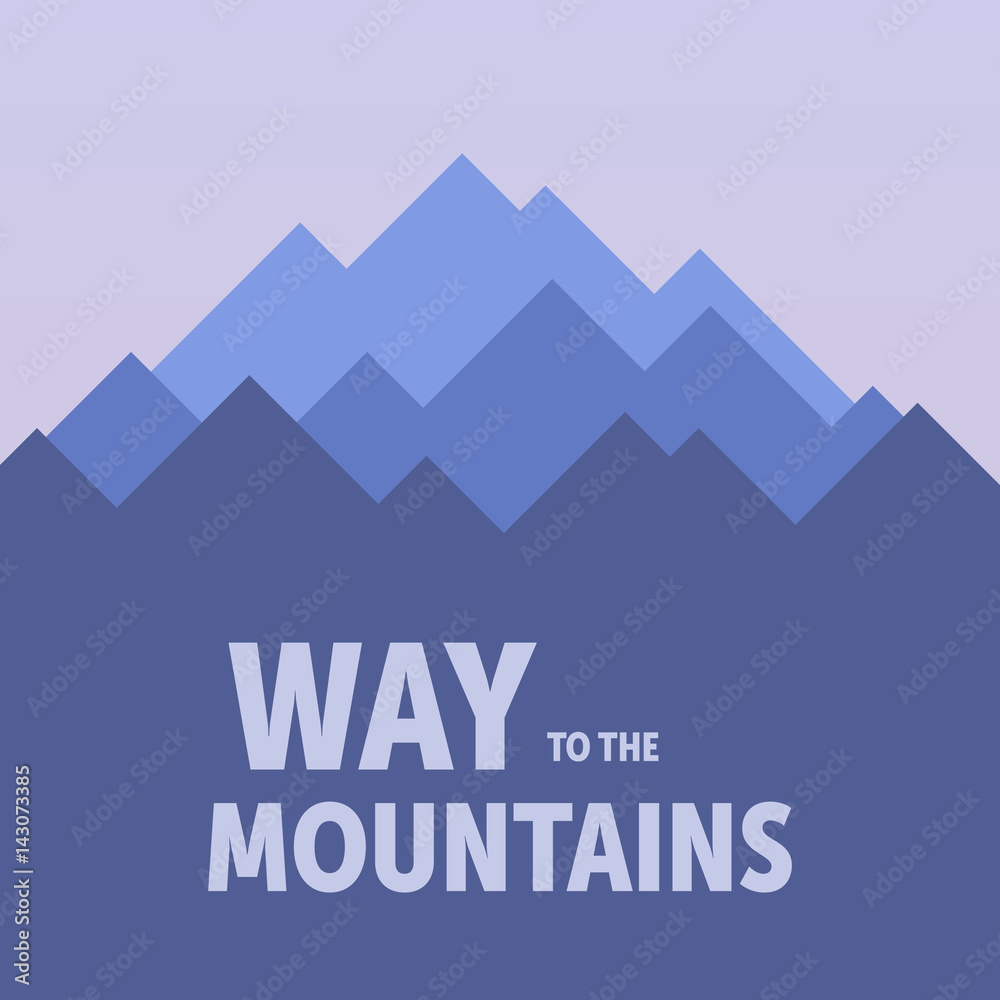 Way to Mountains