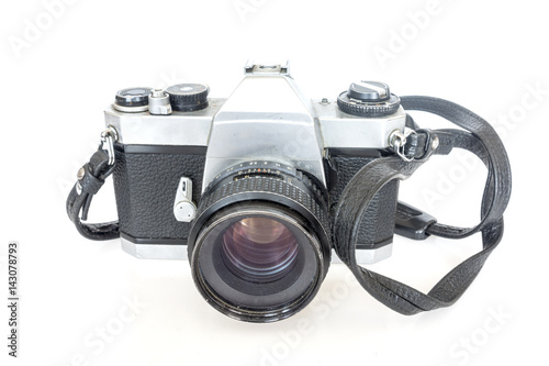 old SLR camera film