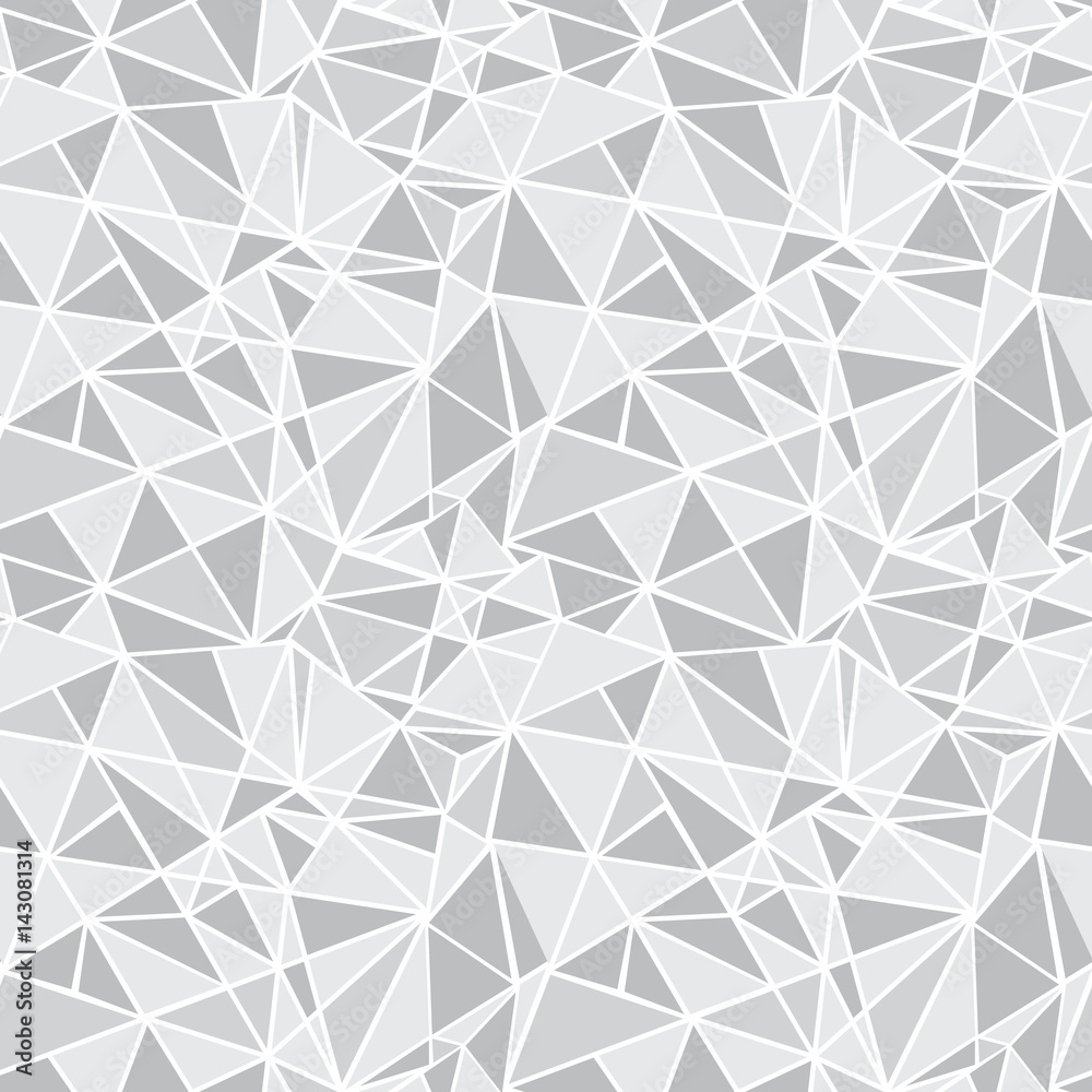 Silver Triangle Pattern. Seamless Vector Metallic Background With Gray And  White Triangles Royalty Free SVG, Cliparts, Vectors, and Stock  Illustration. Image 78608049.