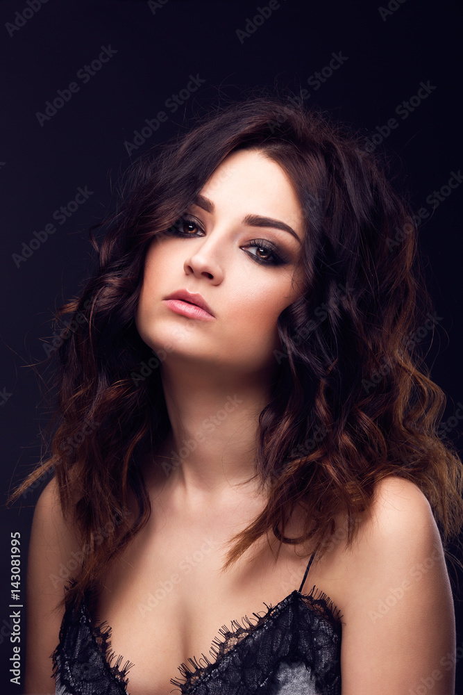 Portrait of a beautiful young woman Portrait of a beautiful young woman