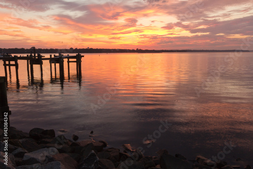 Havre de Grace Colorful sunrise photo