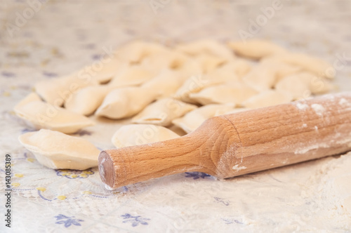 The rolling pin and the dumpling