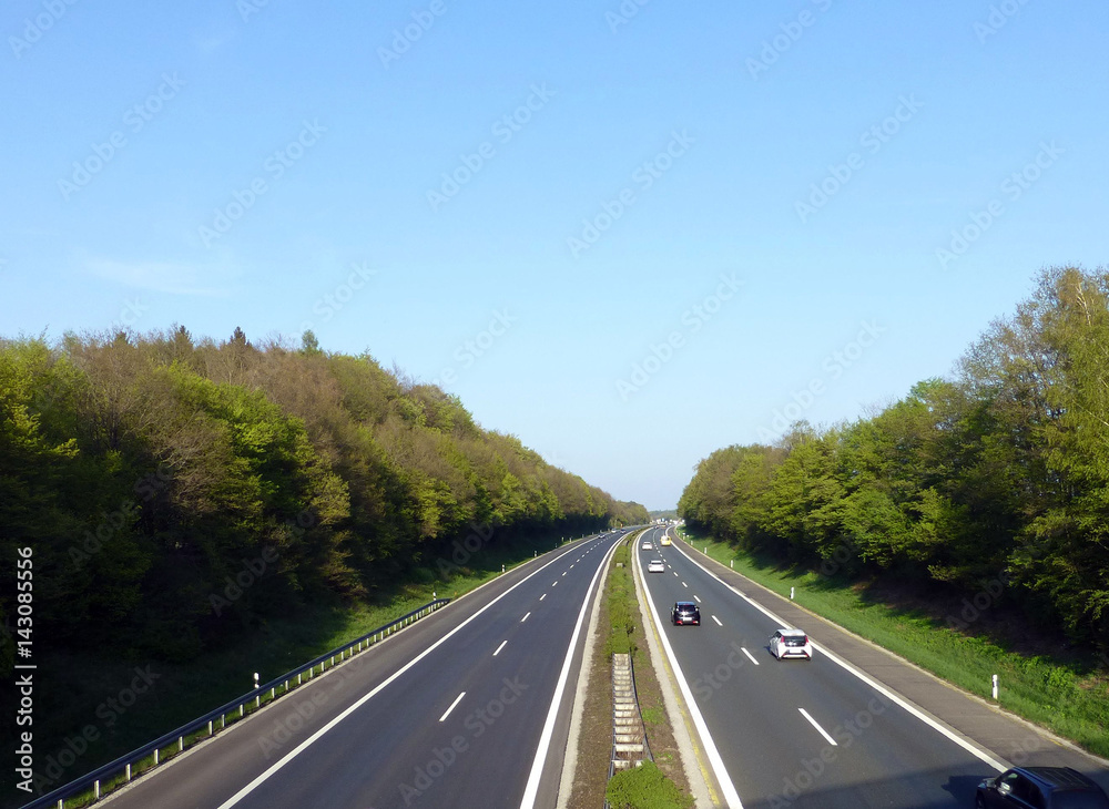 Autobahn A 3 bei Höchstadt