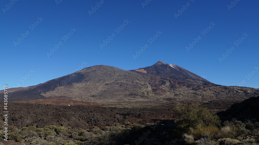 Teide Nationalpark mit Blick auf den Vulkan