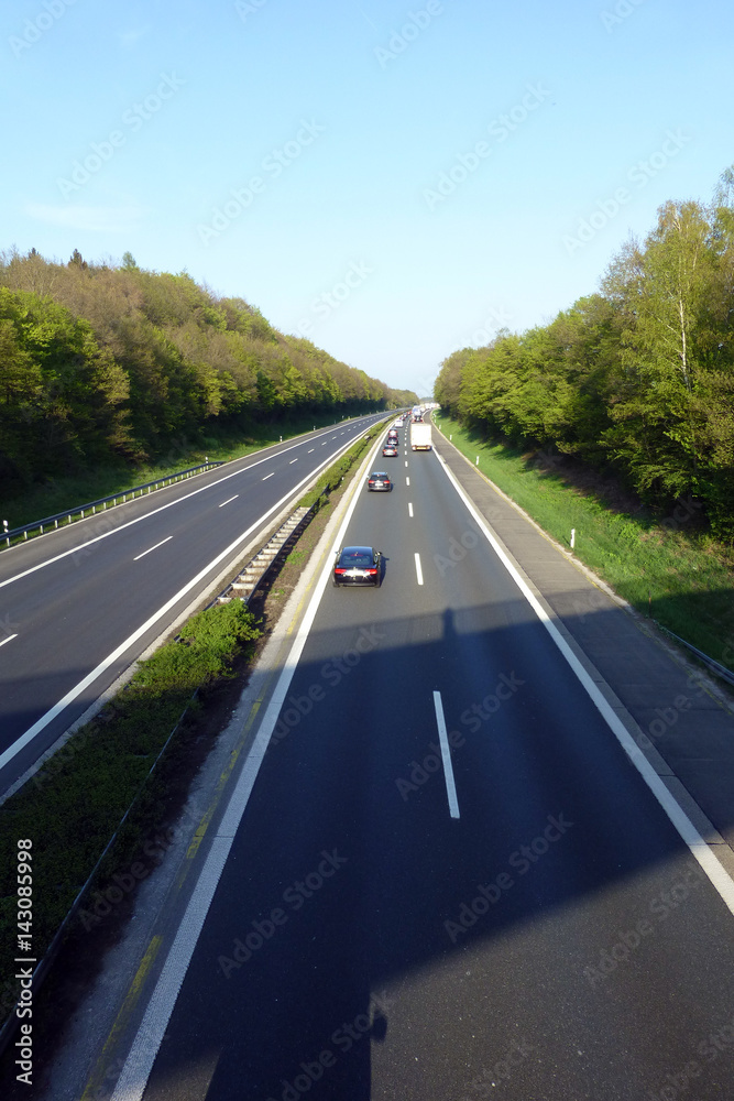 Autobahn A 3 bei Höchstadt