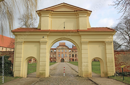 Gelbes Tor zu Schloss und Kloster Dargun: (Mecklenburg-Vorpommern) photo