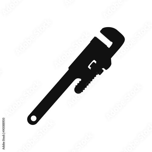wrench monkey tool vector icon illustration graphic design