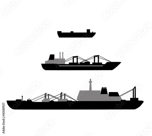 Set of ship