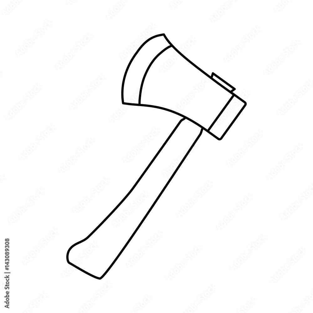 axe fire tool vector icon illustration graphic design axe fire tool vector icon illustration graphic design