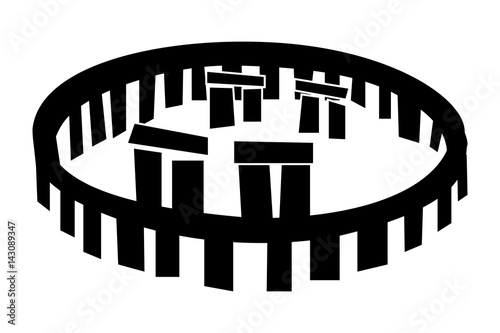 stonehenge vector icon , Stonehenge monument,