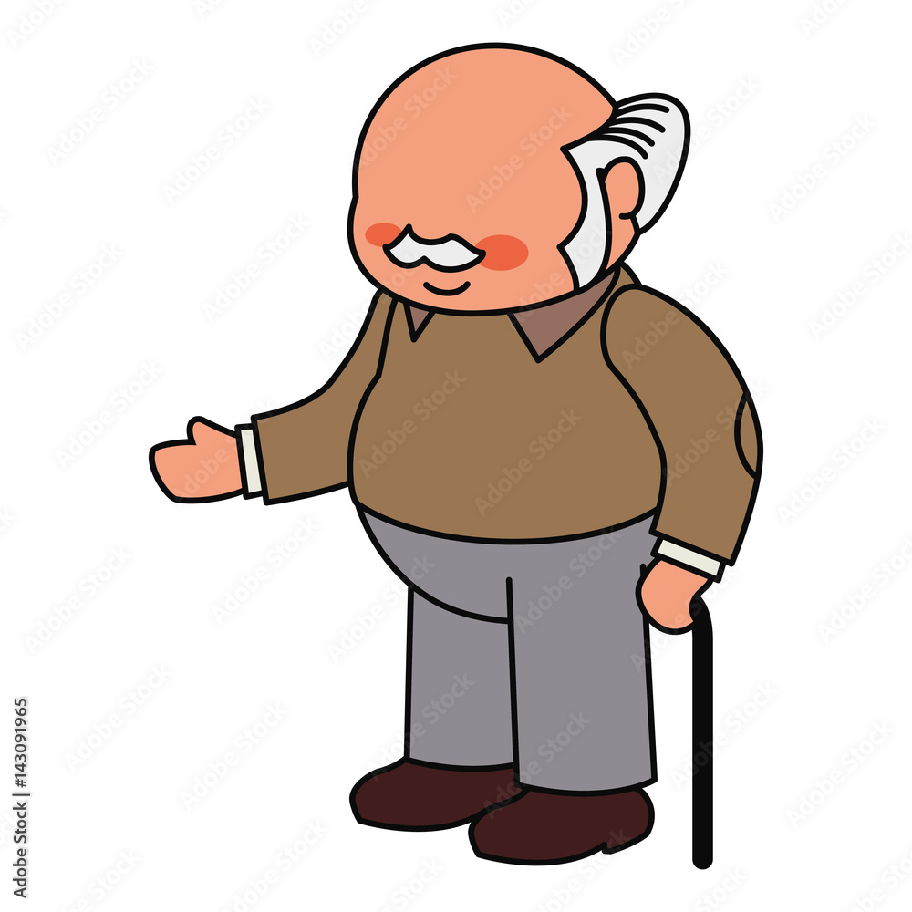 adult male avatar elder faceless vector icon illustration adult male avatar elder faceless vector icon illustration