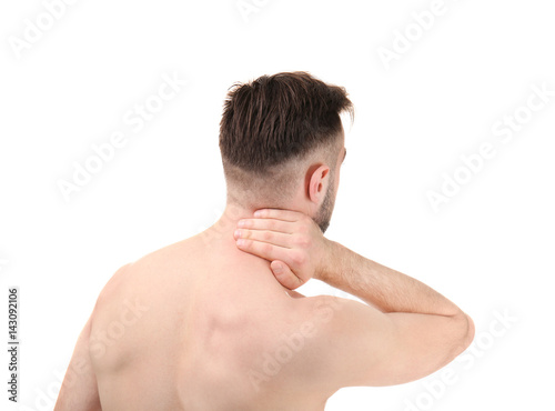 Young man suffering from ne...