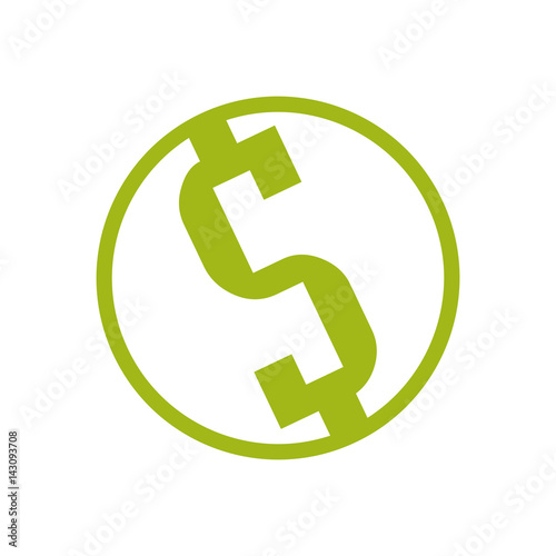 money symbol dollar vector icon illustration graphic design