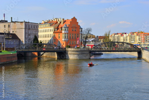 Wrocław, Mosty Młyńskie, Odra