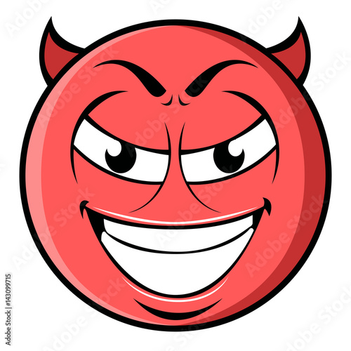 Fényképezés Isolated evil emote