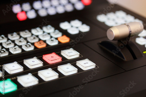 Slika na platnu video mixer controls