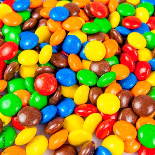 colorful candies. Colorful chocolate candy for backgrounds