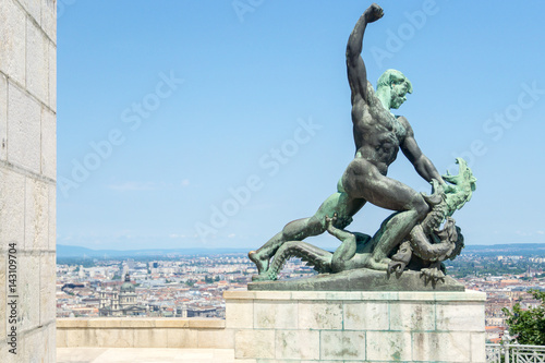 Dragon Slayer on Gellert Hill, Budapest