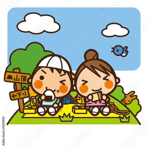 がっこうKids 遠足お弁当