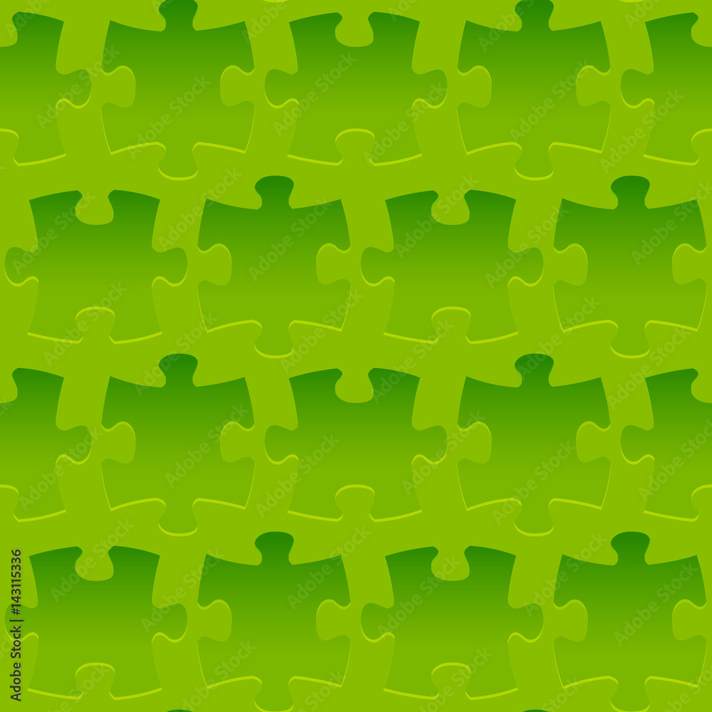 Seamless pattern with relief puzzle ornate Seamless pattern with relief puzzle ornate