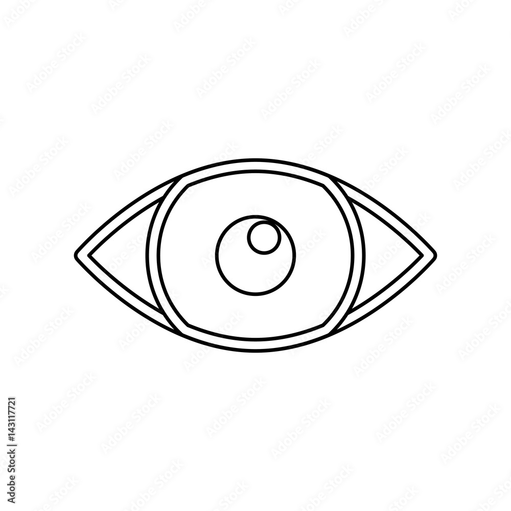 eye looking symbol vector icon illustration graphic design eye looking symbol vector icon illustration graphic design