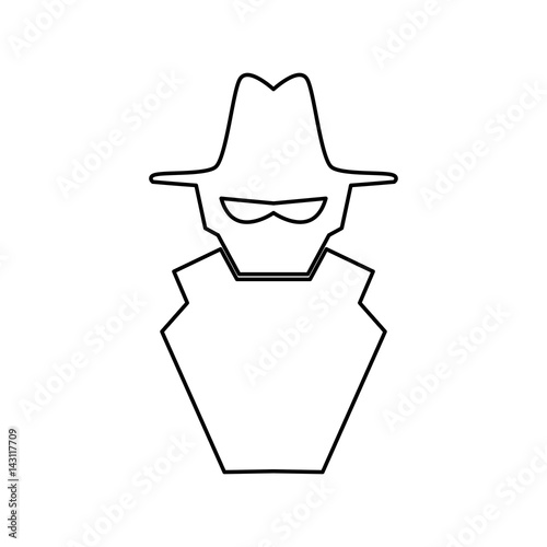 malware spyware symbol vector icon illustration graphic design