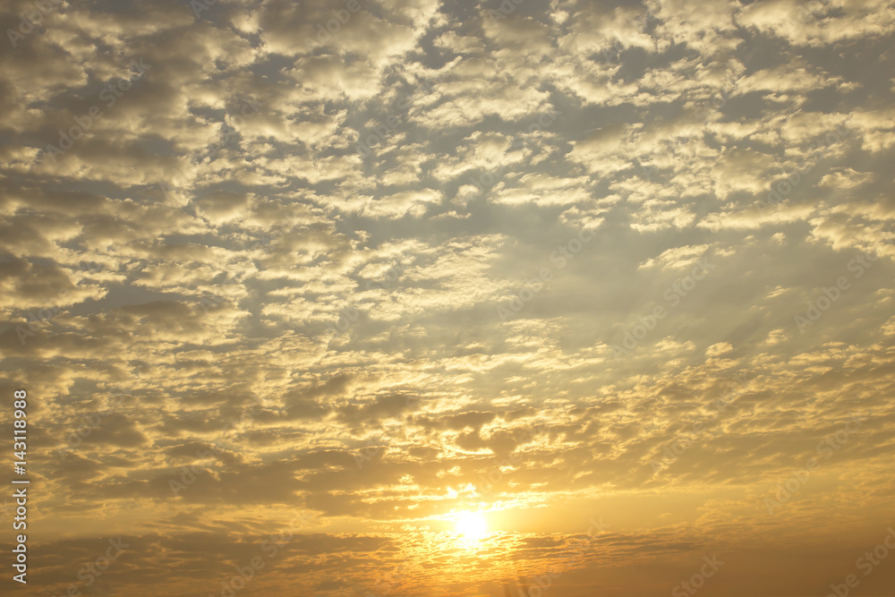 Fototapeta premium Morning sunrise