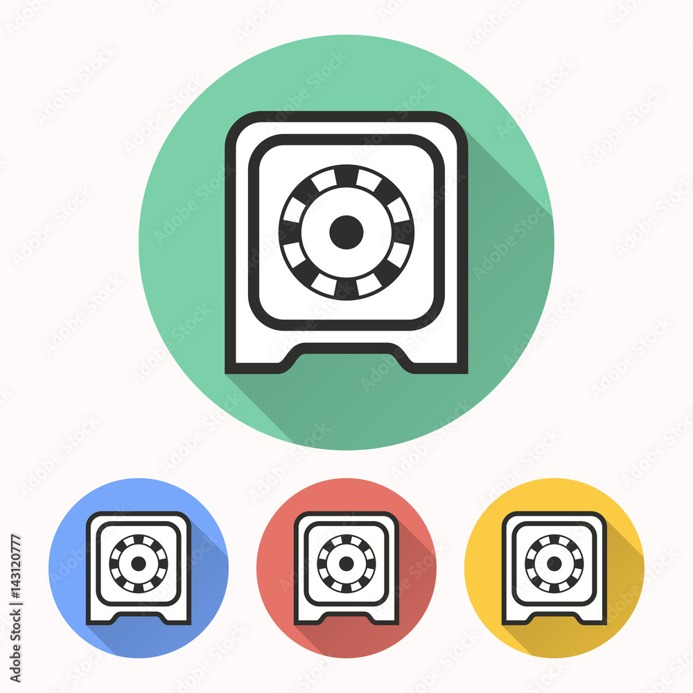Safe - vector icon. Safe - vector icon.