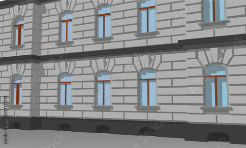 architectural details of the old city