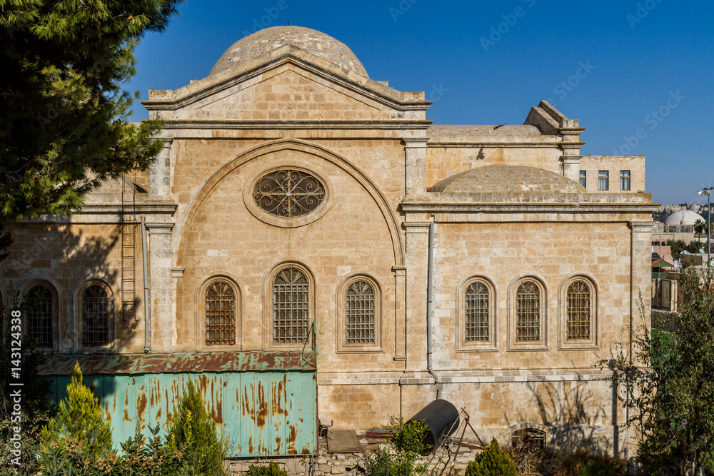 Armenian church of the Holy Archangels in Jerusalem, Israel