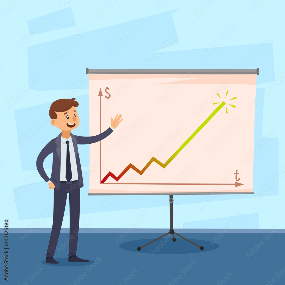 Presentation Of Career Illustration Presentation Of Career Illustration