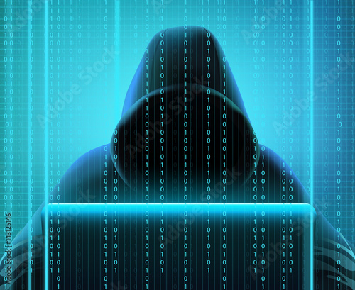  Hacker Code Realistic Composition