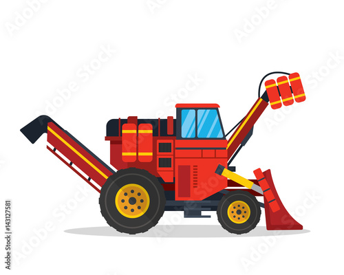 Modern Agriculture Farm Vehicle - Cane And Sugar Harvesting Vehicle