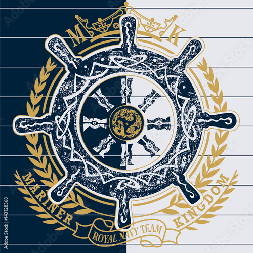 Celtic rudder emblem