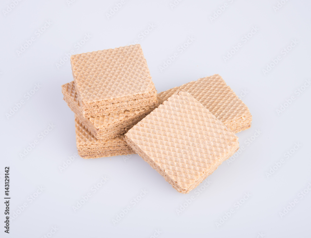 wafer or wafer biscuit on the background. wafer or wafer biscuit on the background.