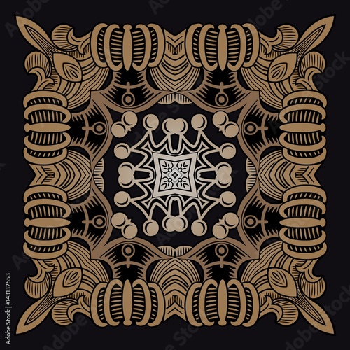 tribal ethnic bohemia fashion abstrac ethnic patterned background