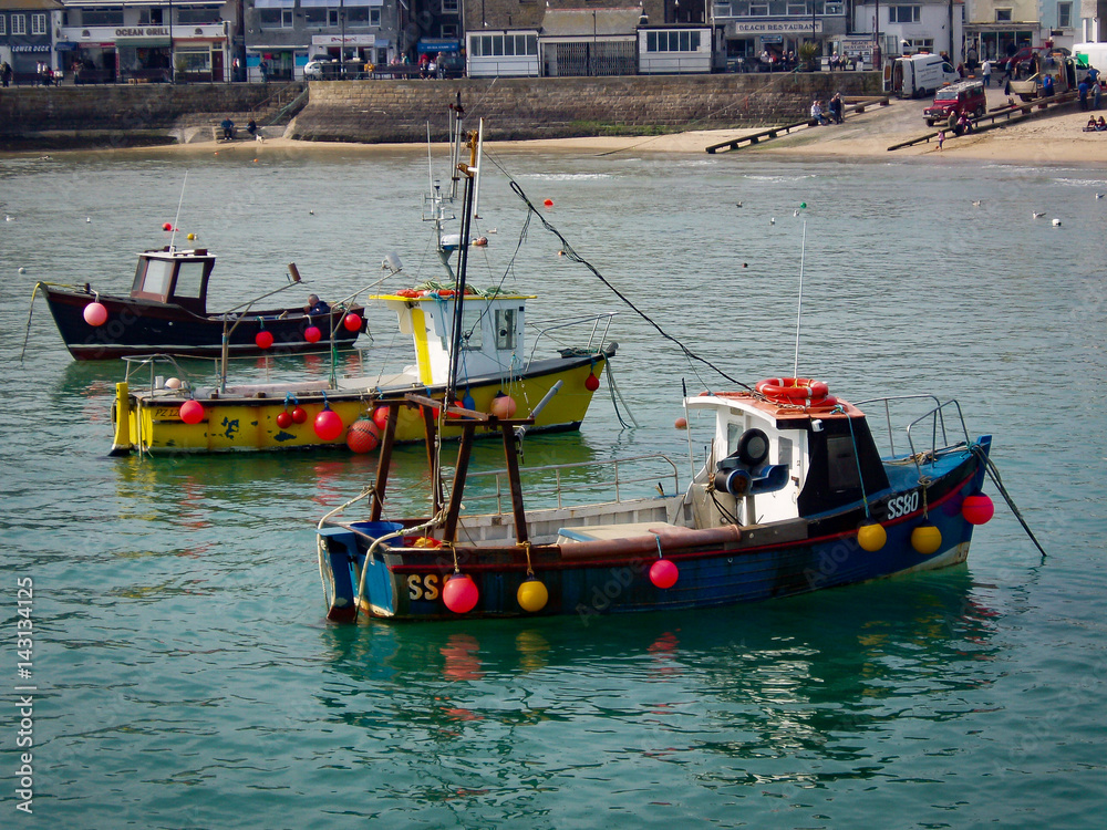 Fishing Boats in Cornwall