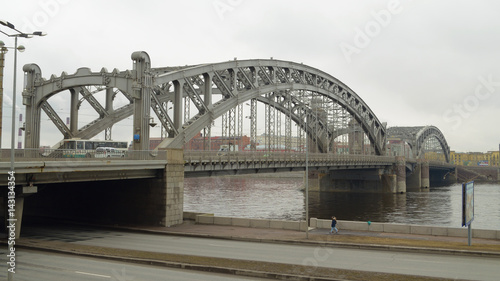 A large iron bridge. © borroko72