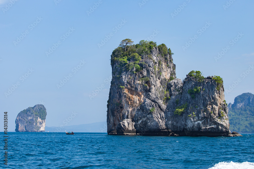 Beautiful Islands in Andaman Sea ,Krabi, Thailand